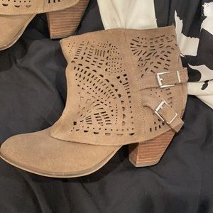 Cute low heel booties